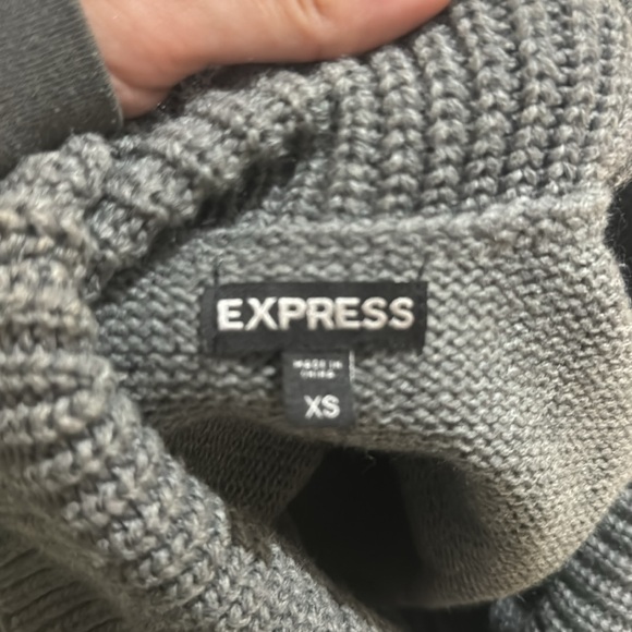 Express Gray Sweater - Picture 3 of 3